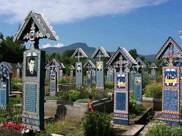 Sapinta - Veselý hřbitov